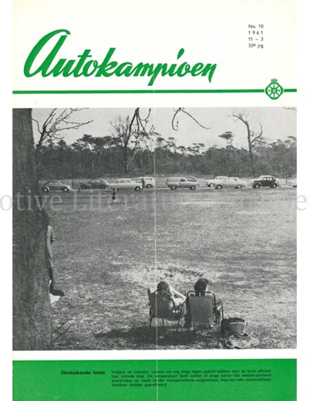 1961 AUTOKAMPIOEN MAGAZIN 10 NIEDERLÄNDISCH