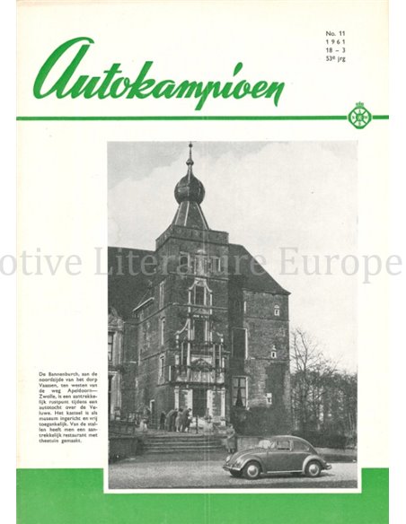 1961 AUTOKAMPIOEN MAGAZIN 11 NIEDERLÄNDISCH