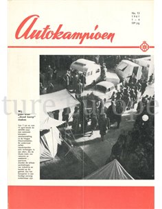 1961 AUTOKAMPIOEN MAGAZINE 13 DUTCH