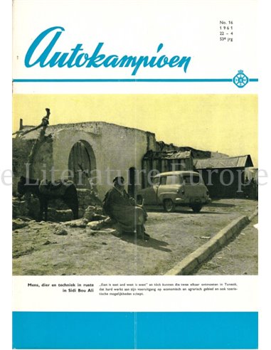 1961 AUTOKAMPIOEN MAGAZINE 16 DUTCH