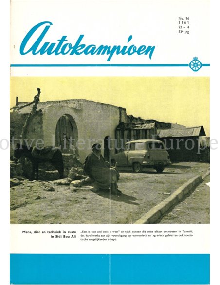 1961 AUTOKAMPIOEN MAGAZINE 08 NEDERLANDS