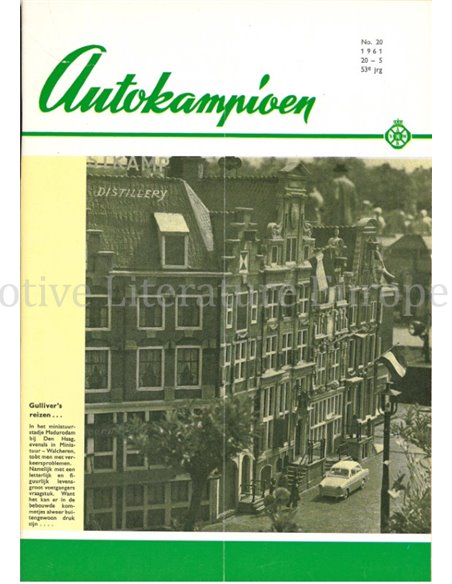 1961 AUTOKAMPIOEN MAGAZINE 20 NEDERLANDS