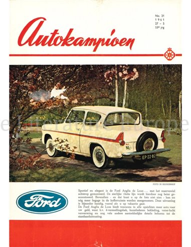1961 AUTOKAMPIOEN MAGAZINE 21 DUTCH