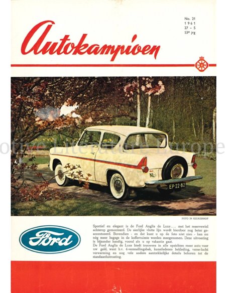 1961 AUTOKAMPIOEN MAGAZIN 09 NIEDERLÄNDISCH