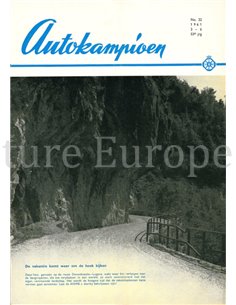 1961 AUTOKAMPIOEN MAGAZINE 22 NEDERLANDS