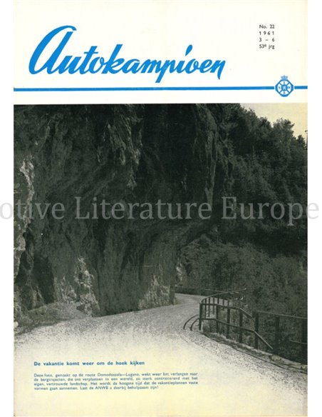 1961 AUTOKAMPIOEN MAGAZINE 22 NEDERLANDS