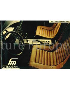 1973 CITROEN SM OWNERS MANUAL GERMAN