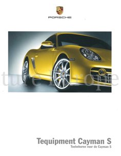 2006 PORSCHE CAYMAN S TEQUIPMENT BROCHURE DUTCH