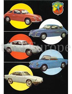 1960 ABARTH PROGRAMM PROSPEKT DEUTSCH