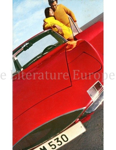 1968 MATRA M 530 BROCHURE FRANS