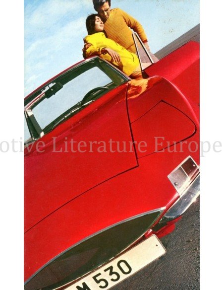 1968 MATRA M 530 BROCHURE FRANS