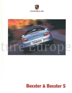 2001 PORSCHE BOXSTER S HARDBACK BROCHURE ITALIAN