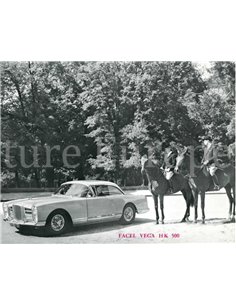 1961 FACEL VEGA HK 500 PROSPEKT ENGLISCH 2