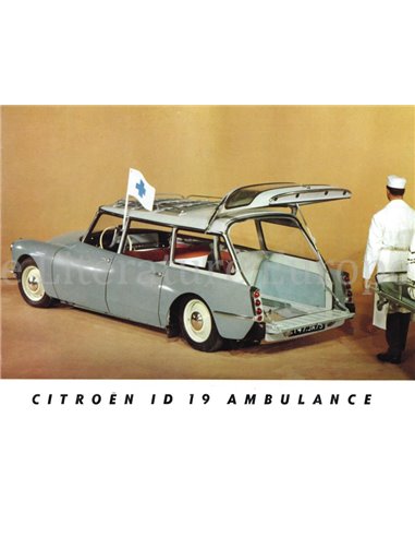 1960 CITROEN ID 19 AMBULANCE PROSPEKT NIEDERLÄNDISCH