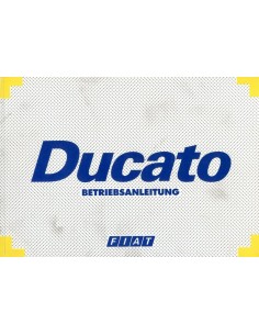 1994 FIAT DUCATO INSTRUCTIEBOEKJE DUITS