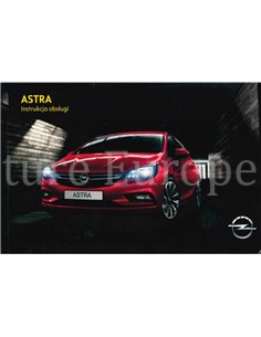 2017 OPEL ASTRA OWNERS MANUAL POLISH