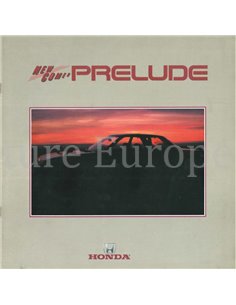 1983 HONDA PRELUDE BROCHURE JAPANS