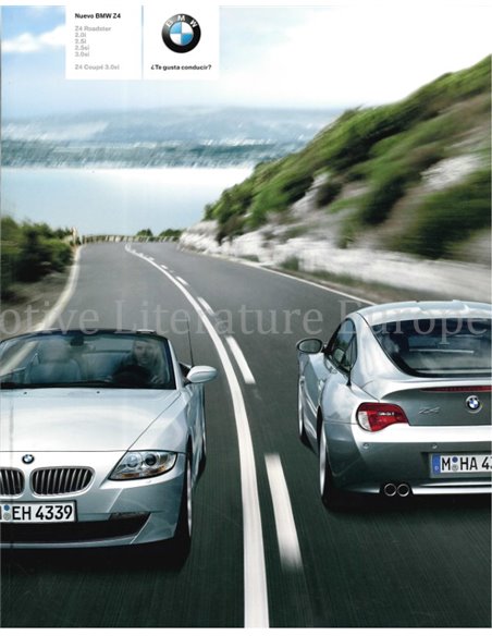 2006 BMW Z4 ROADSTER & COUPE BROCHURE SPAANS