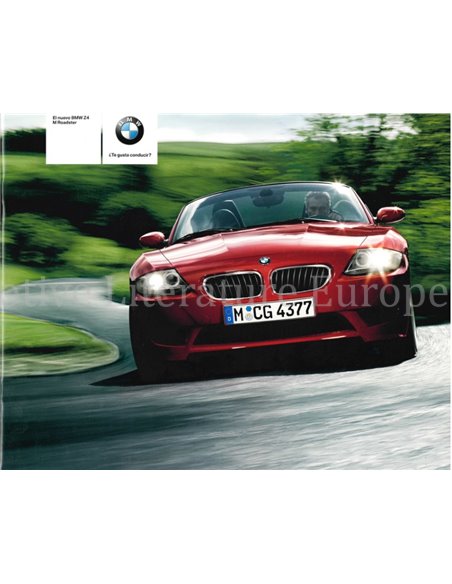2005 BMW Z4 M ROADSTER BROCHURE SPAANS