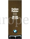 1981 BMW 5ER FARBEN UND POLSTER PROSPEKT