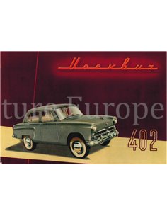 1956 MOSKVITSCH 402 PROSPEKT RUSSISCH