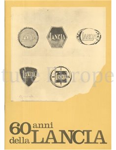 1967 60 ANNI DELLA LANCIA BROCHURE ITALIAN