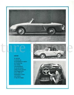 1964 ALPINE PORTFOLIO BROCHURE DUTCH 2