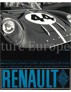 1964 ALPINE PORTFOLIO BROCHURE DUTCH