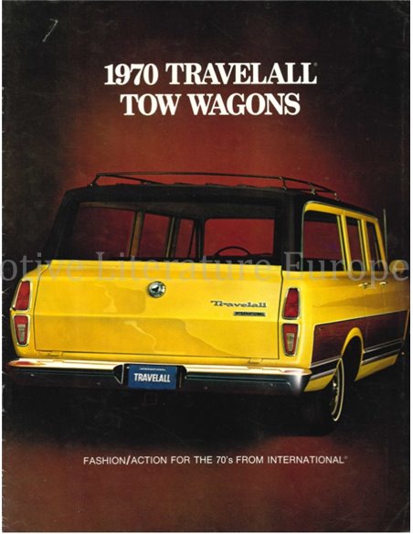 1970 INTERNATIONAL TRAVELALL TOW WAGONS BROCHURE ENGELS (USA)