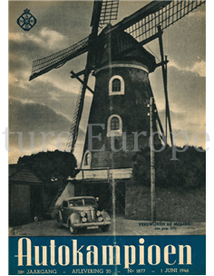1946 AUTOKAMPIOEN MAGAZIN 20 NIEDERLÄNDISCH