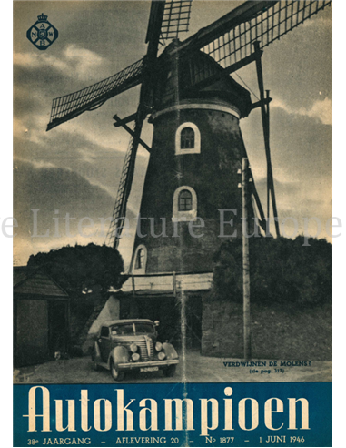 1946 AUTOKAMPIOEN MAGAZINE 20 DUTCH