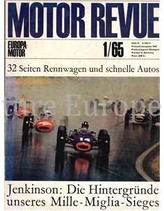 1963 MOTOR REVUE JAHRBUCH 53 DEUTSCH