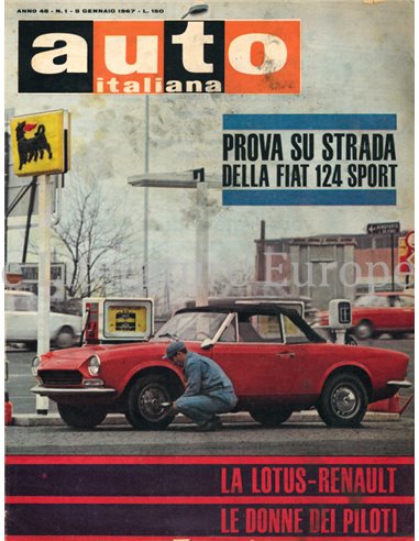 1967 AUTO ITALIANA MAGAZINE 01 ITALIAANS