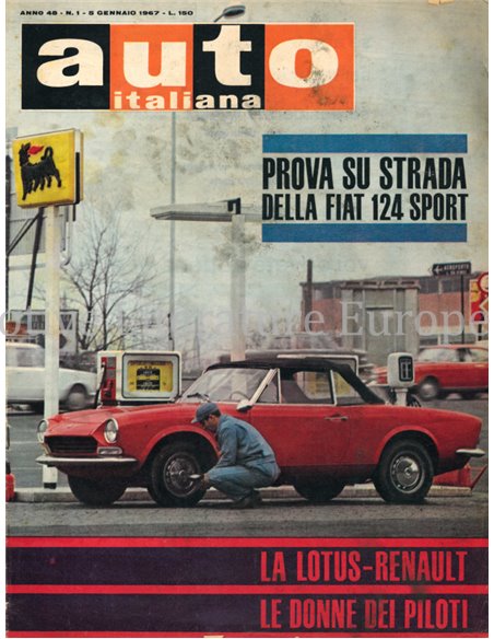 1967 AUTO ITALIANA MAGAZIN 01 ITALIENISCH