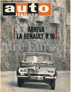 1965 AUTO ITALIANA MAGAZIN 04 ITALIENISCH