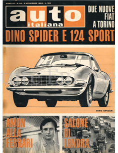 1966 AUTO ITALIANA MAGAZINE 44 ITALIAN