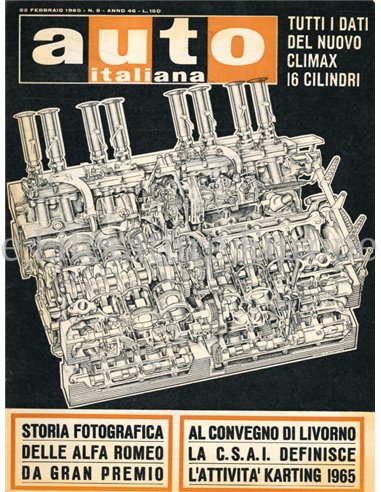 1965 AUTO ITALIANA MAGAZINE 05 ITALIAN