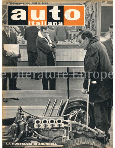 1965 AUTO ITALIANA MAGAZINE 06 ITALIAN
