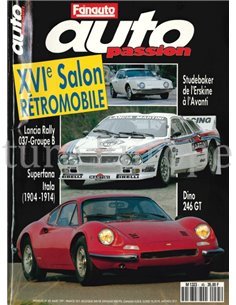 1991 AUTO PASSION ZEITSCHRIFT 45 FRANZÖSISCH