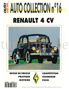 1993 AUTO COLLECTION ZEITSCHRIFT 16 FRANZÖSISCH