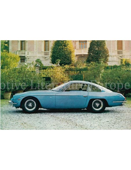 1965 LAMBORGHINI 350 G.T. POSTKARTE