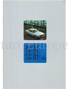 1979 MERCEDES BENZ SLC PROSPEKT NIEDERLÄNDISCH