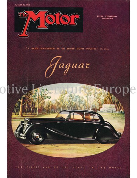 1950 THE MOTOR MAGAZIN 2536 ENGLISH