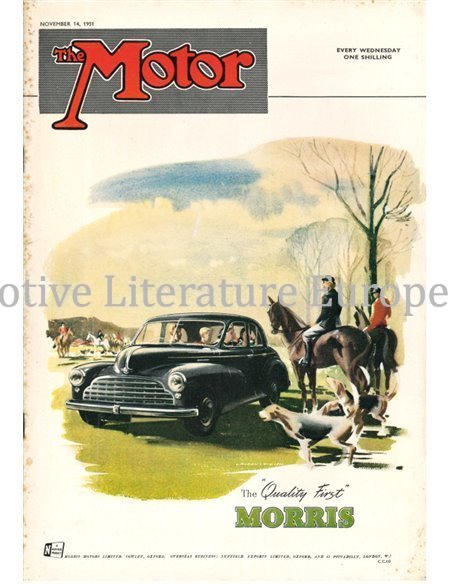 1951 THE MOTOR MAGAZIN 2596 ENGLISH