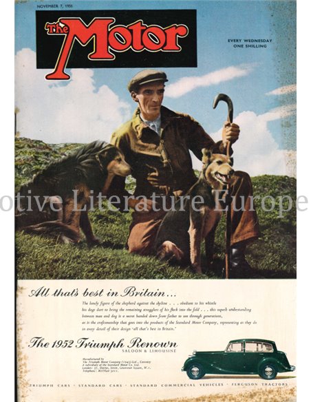 1951 THE MOTOR MAGAZINE 2595 ENGELS
