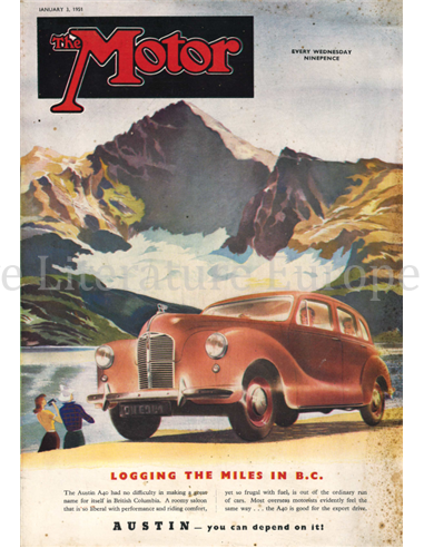 1951 THE MOTOR MAGAZIN 2551 ENGLISH