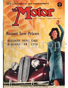 1938 THE MOTOR MAGAZINE 1927 ENGLISH