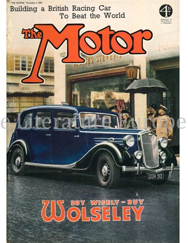 1938 THE MOTOR MAGAZINE 1924 ENGLISH