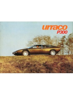 1975 LAMBORGHINI URACO P300 BROCHURE