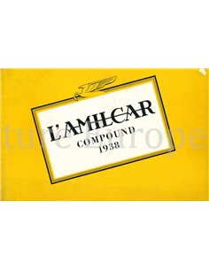 1938 AMILCAR COMPOUND PROSPEKT FRANZÖSISCH